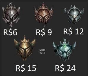 ELOJOB SUPER BARATO - FERRO, BRONZE, GOLD E PLATINA - League of Legends LOL