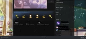 Conta Steam LVL 52, Com 124 Jogos, 385 itens, 6 anos