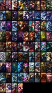 Conta league of Legends , borda platina LOL
