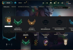 Esmeralda 2 com 50 Champs e 12 Skins + 8 Fragmentos - League of Legends LOL