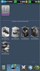 CONTA CLASH ROYALE 3000 MIL TROFEUS