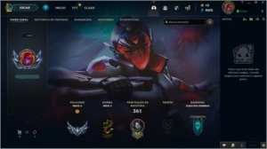 CONTA NÍVEL 558 - AKALI E VI COM 1M DE MAESTRIA E COM SKINS - League of Legends LOL