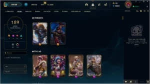 CONTA NÍVEL 558 - AKALI E VI COM 1M DE MAESTRIA E COM SKINS - League of Legends LOL