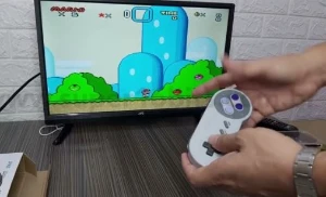 Super Nintendo 2 Controles Sem Fio +1000+ Jogos 