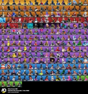 Conta com 230 skins S3 + stw OG - Fortnite