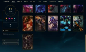 Conta Full Acesso Nv 96 / 17 Skins Incluindo Mítica - League of Legends LOL