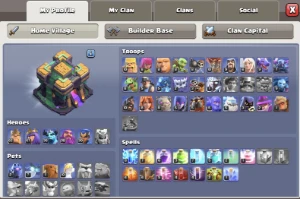 Conta Clash of Clans CV14