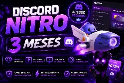 Link Nitro Trimensal (3 Meses) Promocional ! Entrega Rapida - Discord
