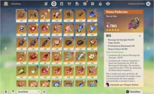 Conta 7x5* Personagens + 5x5* Armas, Benção, AR55 - Genshin Impact