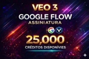 Veo3 Google Ultra 25.000 Créditos - Assinaturas e Premium