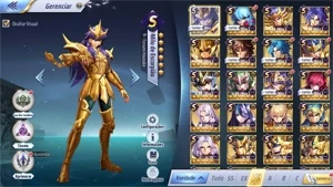 Saint Seiya Awakening 21k dimas 771 Gemas e 79 Livros Azuis SSA