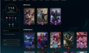 Vendo Conta Challenger Preço A Negociar - League of Legends LOL