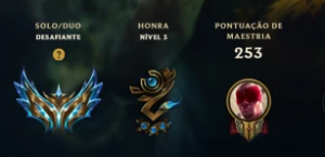 Vendo Conta Challenger Preço A Negociar - League of Legends LOL