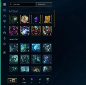 CONTA RARA DESDE A SEASON 1. DIAMANTE 3 ELO ATUAL. - League of Legends LOL
