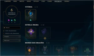 CONTA RARA DESDE A SEASON 1. DIAMANTE 3 ELO ATUAL. - League of Legends LOL