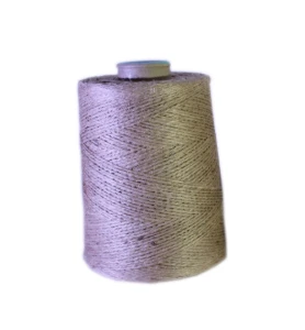 Bobina 500g - Fio de Juta 3000 Engomado (Natural) - Artesanato e Personalizados