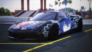 Pack de carro de anime neon gta - Outros