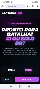 Site De X1 para Free Fire - Serviços Digitais