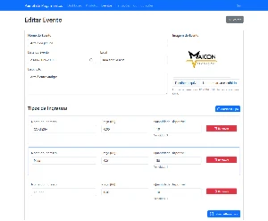 Sistema de Venda de Ingressos + Sistema de Checkout Pix - Outros