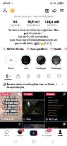 Tiktok 10.900 seguidores - Redes Sociais