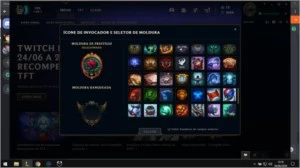 Conta League 102 skins inclui: kayle juíza e sentinela riot. - League of Legends LOL