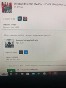 Conta XBox Live com mais de 20 jogos - Outros