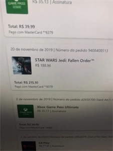 Conta XBox Live com mais de 20 jogos - Outros