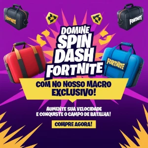 ⚡ Domine o Spin Dash no Fortnite com Nosso Macro Exclusivo!