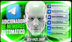 Membros automáticos para telegram