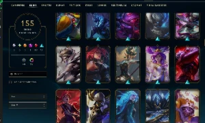CONTA LEAGUE OF LEGENDS - MMR DIAMANTES - 155 SKINS - (ENTRE LOL