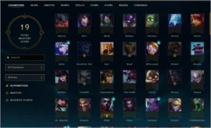 Conta de LOL 4400RP 32000BP 48Skins,  100+ herois - League of Legends