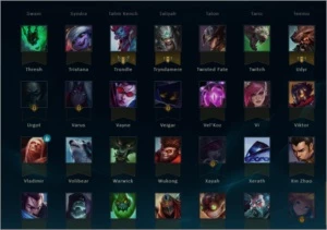 Conta de LOL 4400RP 32000BP 48Skins,  100+ herois - League of Legends