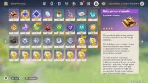 Conta Genshin AR 56, 12 personagens 5 estrelas, 3 armas 5 - Genshin Impact
