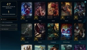 Conta pica de lol > level 24 - League of Legends