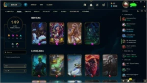 Conta Level 238, 149 Skins, 149 Champs, Troco para seu email - League of Legends LOL