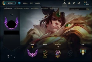 conta smurf mestre 80%wr - League of Legends LOL