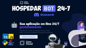 Hospedar Discord Bot 24/7 - Lime Cloud  (Plano Basic) - Assinaturas e Premium