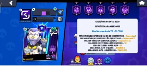 Conta de Brawl Stars de 2020