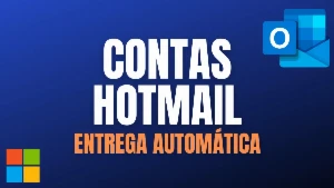 PROMOÇÃO ✅ 10x contas Hotmail - Microsoft Outlook Email - Others