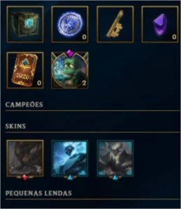CONTA MESTRE LOL - League of Legends