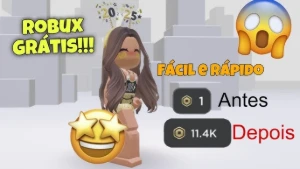 Robux Fácil e Rápido (PC e Celular) – Entrega Automática - Roblox