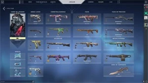 Conta valorant FULL Skins Platina 1