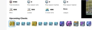 CONTA CLASH ROYALE LVL 9 ARENA 10 (6 LENDÁRIAS)
