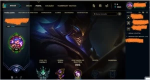 conta lol platina 4 - League of Legends