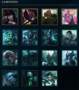 Conta LOL 70% Win rate Ouro 4 20champ e muitos espolios - League of Legends