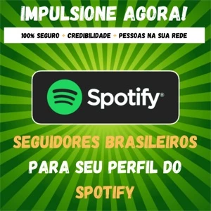 Compre Seguidores Brasileiros no Spotify - Jovem Bilionário - Redes Sociais