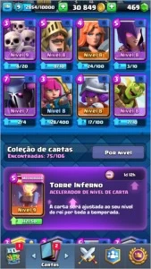 Conta Clash Royale