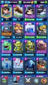 Conta Clash Royale