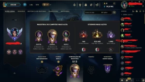 Conta De League Of Legends + Valorant-Full Acesso Vinculadas LOL