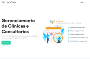 Saas Gerenciamento Agendamentos Clínicas Consultórios c/Site - Outros